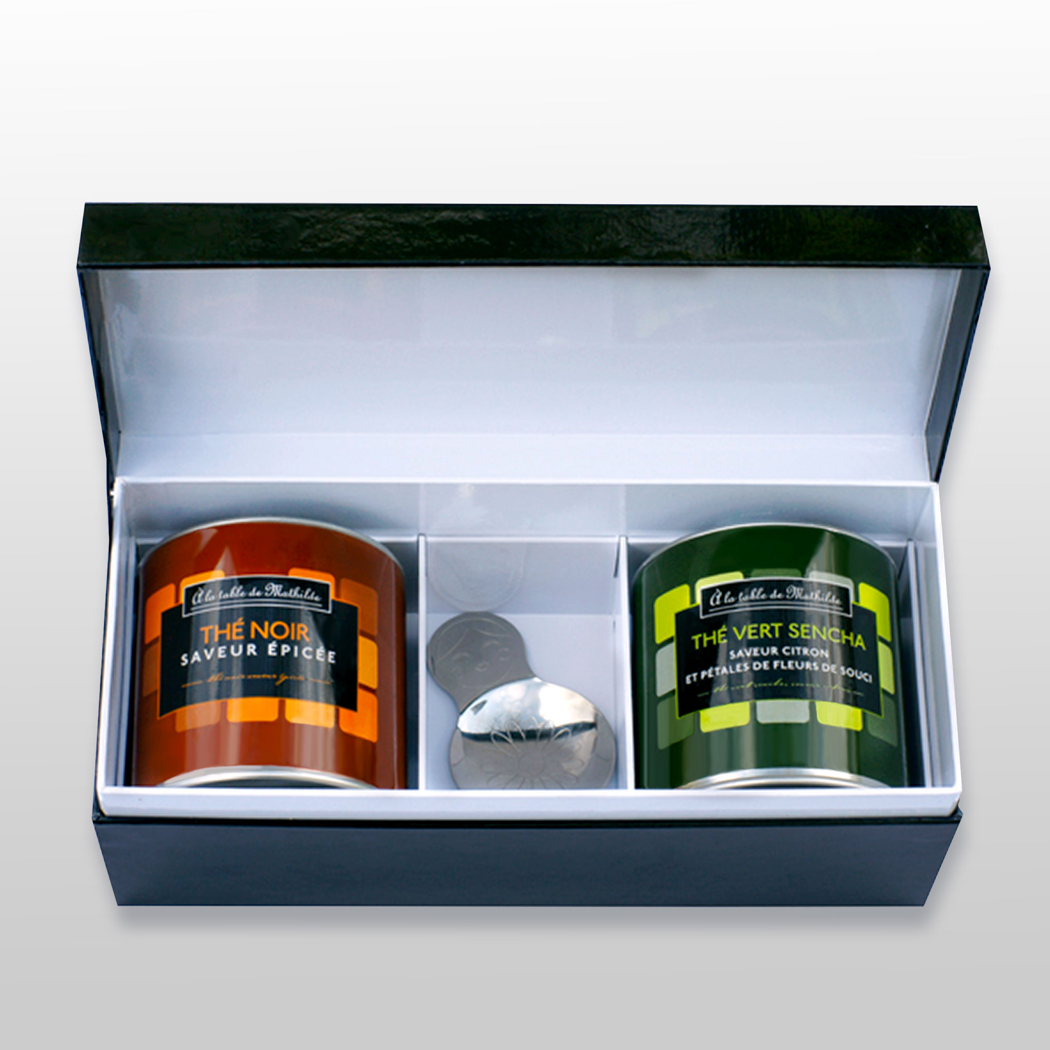 Création design packaging Thé - Graphistes freelance Hérault Montpellier Bézier Pézenas