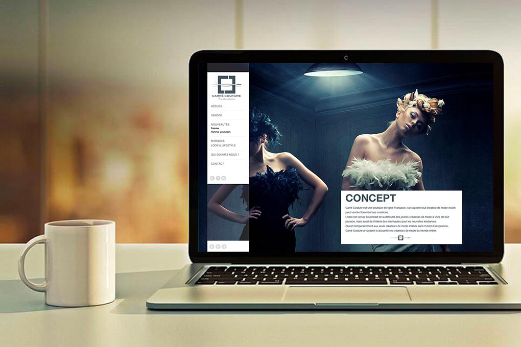 Webdesign site e-commerce Carré couture - Graphistes freelance Hérault Montpellier Bézier Pézenas Webdesign site e-commerce Carré couture - Graphistes freelance Hérault Montpellier Bézier Pézenas